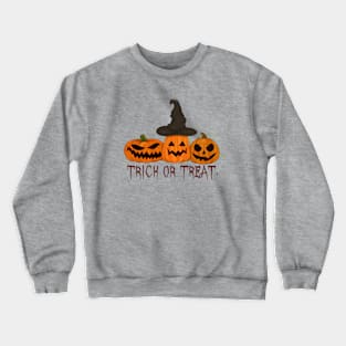 Trick Or Treating Pumpkins Crewneck Sweatshirt